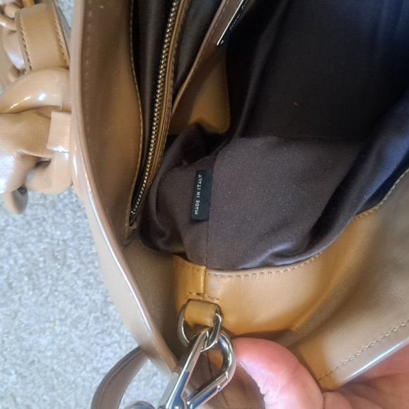 MIU MIU Rasin Chain Handles Handbag from Sauvage Bag Collection - Picture 9 of 9